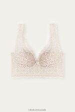 Underwear CA Intimissimi Women Eleonora Lace Balconette Bra 2280-Pink Silk DD6R6T677 - Image 6