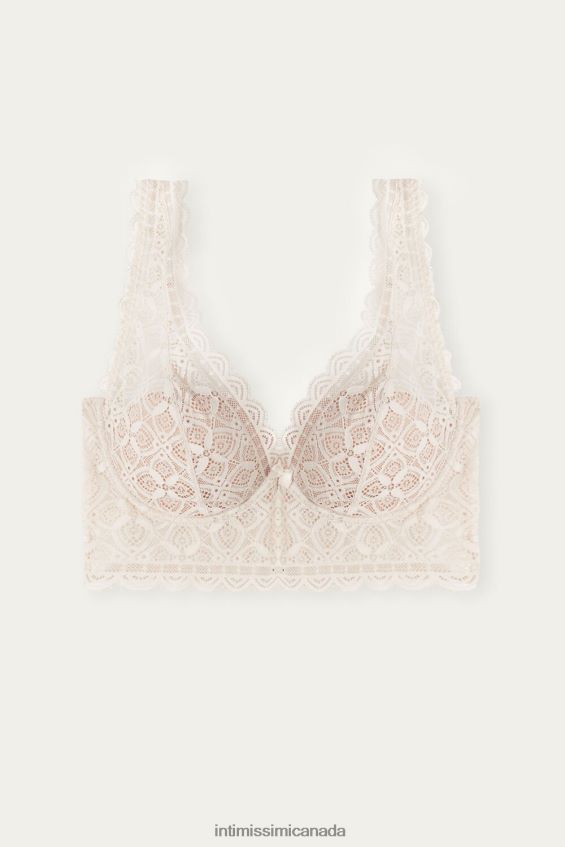 Underwear CA Intimissimi Women Eleonora Lace Balconette Bra 2280-Pink Silk DD6R6T677 - Image 6