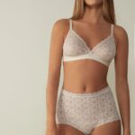Underwear CA Intimissimi Women Emma Lace Triangle Bra 2280-Pink Silk DD6R6T680