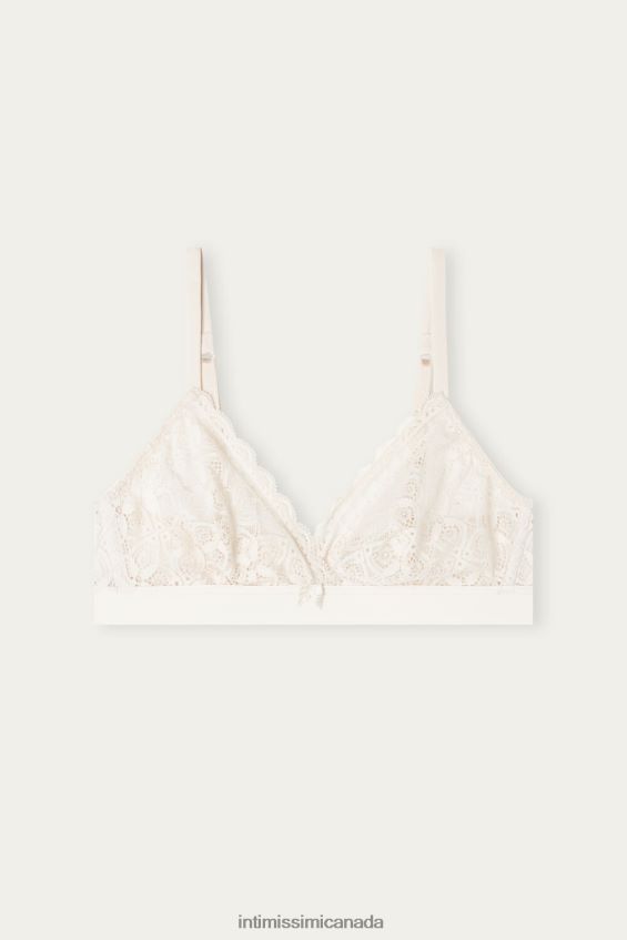 Underwear CA Intimissimi Women Emma Lace Triangle Bra 2280-Pink Silk DD6R6T680 - Image 6