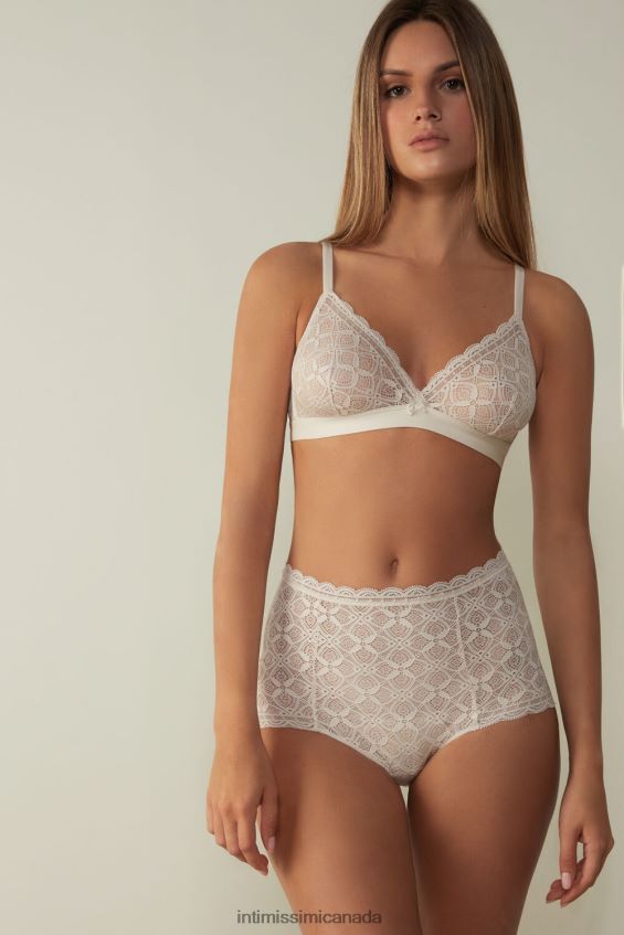 Underwear CA Intimissimi Women Emma Lace Triangle Bra 2280-Pink Silk DD6R6T680 - Image 1