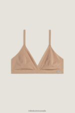 Underwear CA Intimissimi Women Emma Natural Cotton Triangle Bra 044-Soft Beige DD6R6T753 - Image 5