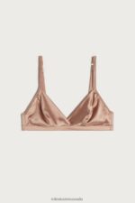 Underwear CA Intimissimi Women Emma Silk Triangle Bra 163I-Satin Pink DD6R6T794 - Image 6