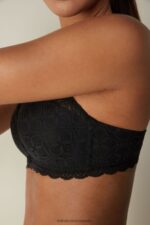 Underwear CA Intimissimi Women Fabiola Lace Push Up Bra 019-Black DD6R6T720 - Image 4
