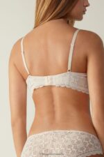 Underwear CA Intimissimi Women Fabiola Lace Push Up Bra 2280-Pink Silk DD6R6T710 - Image 5