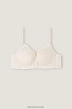 Underwear CA Intimissimi Women Fabiola Lace Push Up Bra 2280-Pink Silk DD6R6T710 - Image 6