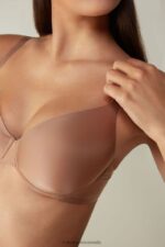 Underwear CA Intimissimi Women Francesca Ultralight Microfibre Balconette Bra 417I-Medium Beige DD6R6T704 - Image 4