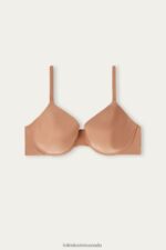 Underwear CA Intimissimi Women Francesca Ultralight Microfibre Balconette Bra 417I-Medium Beige DD6R6T704 - Image 6