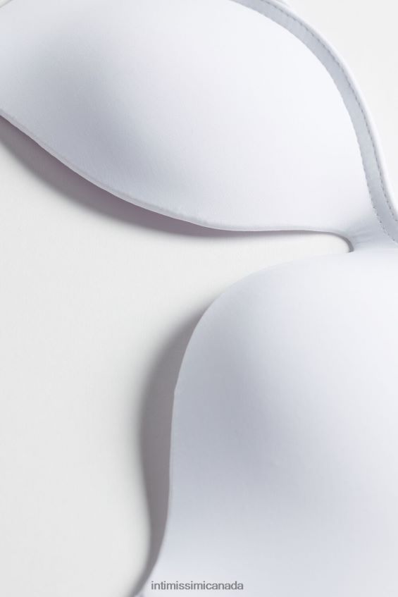 Underwear CA Intimissimi Women Gioia B Cup Microfibre Super Push-Up Bra 001-White DD6R6T790 - Image 7