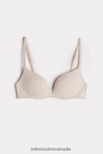 Underwear CA Intimissimi Women Gioia B Cup Microfibre Super Push-Up Bra 2280-Pink Silk DD6R6T838 - Image 6