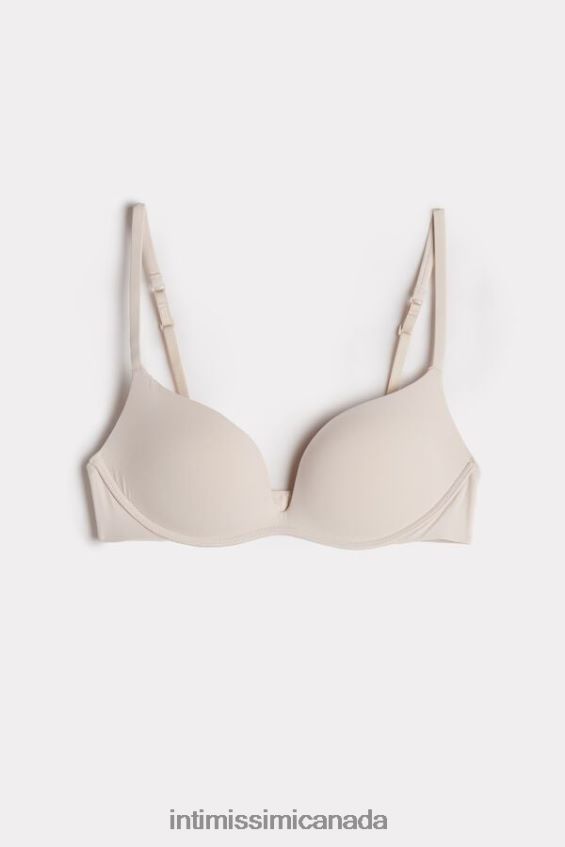 Underwear CA Intimissimi Women Gioia B Cup Microfibre Super Push-Up Bra 2280-Pink Silk DD6R6T838 - Image 6