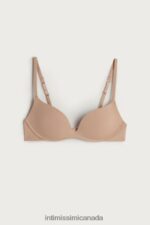 Underwear CA Intimissimi Women Gioia C-D Cup Microfibre Super Push-Up Bra 044-Soft Beige DD6R6T835 - Image 6