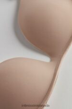Underwear CA Intimissimi Women Gioia C-D Cup Microfibre Super Push-Up Bra 044-Soft Beige DD6R6T835 - Image 7