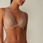 Underwear CA Intimissimi Women Giorgia Lace Balconette Bra 044-Soft Beige DD6R6T718