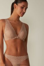 Underwear CA Intimissimi Women Giorgia Lace Balconette Bra 044-Soft Beige DD6R6T718