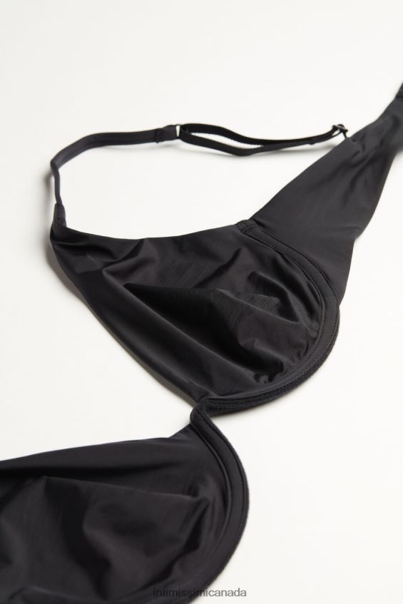 Underwear CA Intimissimi Women Giulia Ultralight Microfibre Balconette Bra 019-Black DD6R6T722 - Image 7