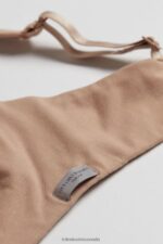 Underwear CA Intimissimi Women Greta Natural Cotton Balconette Bra 044-Soft Beige DD6R6T760 - Image 6