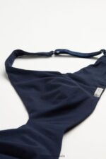 Underwear CA Intimissimi Women Greta Natural Cotton Balconette Bra 1467-Intense Blue DD6R6T688 - Image 7
