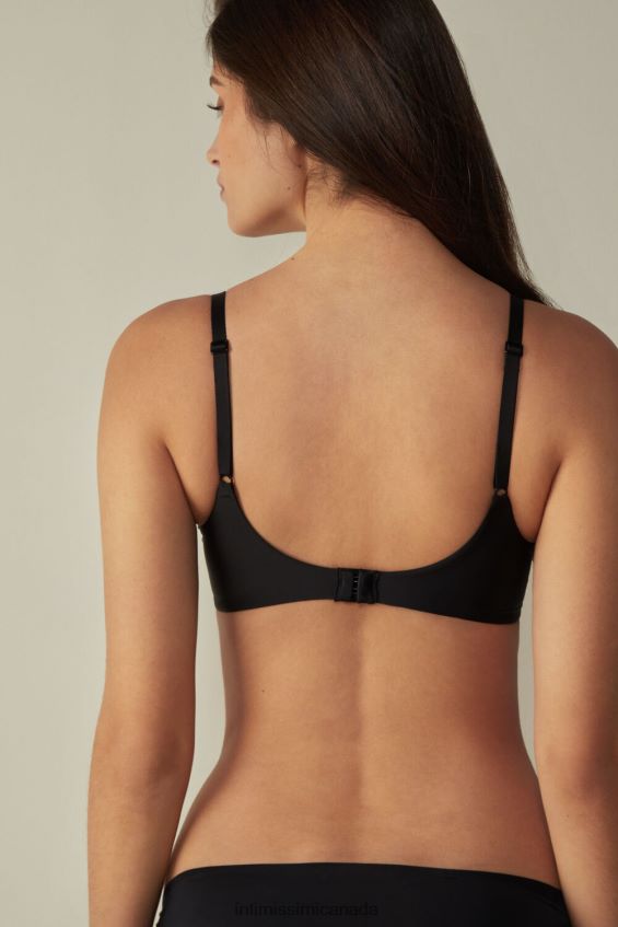 Underwear CA Intimissimi Women Irina Microfibre Balconette Bra 019-Black DD6R6T807 - Image 5