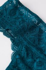 Underwear CA Intimissimi Women Lace Brazilian Briefs 346J-Teal Blue DD6R6T861 - Image 6