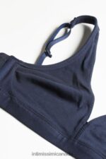Underwear CA Intimissimi Women Lara Cotton Triangle Bra 1467-Intense Blue DD6R6T706 - Image 7