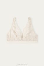 Underwear CA Intimissimi Women Lara Lace Triangle Bra 2280-Pink Silk DD6R6T671 - Image 6