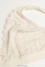 Underwear CA Intimissimi Women Lara Lace Triangle Bra 2280-Pink Silk DD6R6T671 - Image 7
