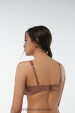 Underwear CA Intimissimi Women Lara Ultralight Microfibre Triangle Bra 502I-Dark Beige DD6R6T771 - Image 4