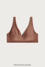Underwear CA Intimissimi Women Lara Ultralight Microfibre Triangle Bra 502I-Dark Beige DD6R6T771 - Image 5