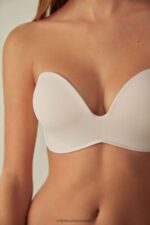 Underwear CA Intimissimi Women Laura Microfibre Bandeau Bra 2280-Pink Silk DD6R6T812 - Image 3