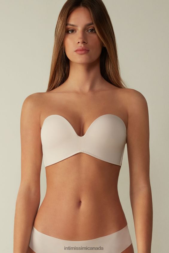 Underwear CA Intimissimi Women Laura Microfibre Bandeau Bra 2280-Pink Silk DD6R6T812 - Image 1