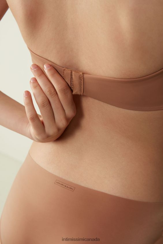 Underwear CA Intimissimi Women Laura Microfibre Bandeau Bra 417I-Medium Beige DD6R6T725 - Image 3