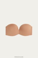 Underwear CA Intimissimi Women Laura Microfibre Bandeau Bra 417I-Medium Beige DD6R6T725 - Image 6