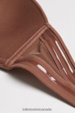 Underwear CA Intimissimi Women Laura Microfibre Bandeau Bra 502I-Dark Beige DD6R6T770 - Image 6