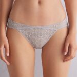 Underwear CA Intimissimi Women Low-Rise Lace Briefs 347J-Ice Grey DD6R6T859