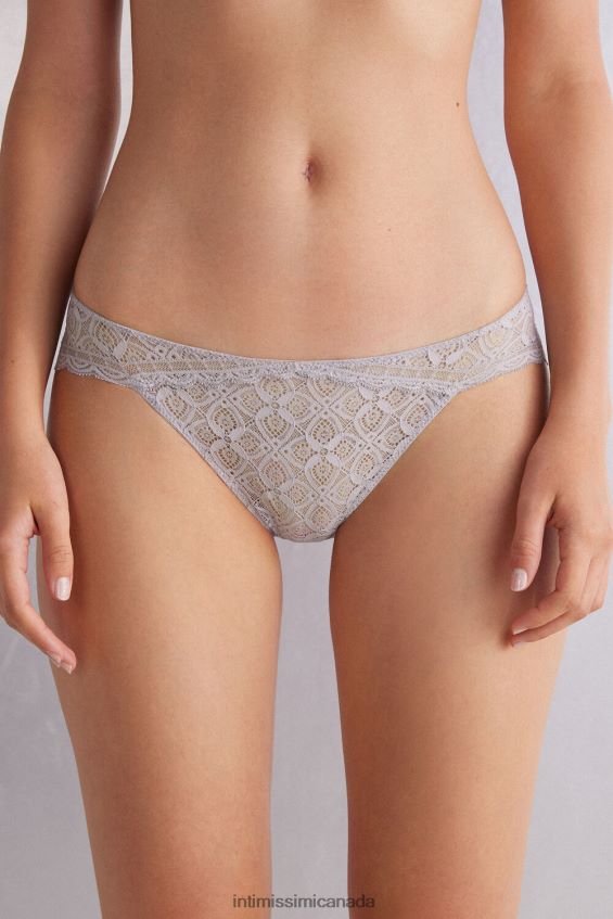 Underwear CA Intimissimi Women Low-Rise Lace Briefs 347J-Ice Grey DD6R6T859 - Image 1