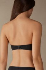 Underwear CA Intimissimi Women Monica Ultralight Microfibre Bandeau Bra 019-Black DD6R6T734 - Image 5