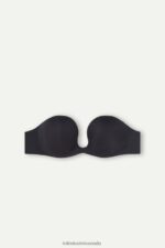 Underwear CA Intimissimi Women Monica Ultralight Microfibre Bandeau Bra 019-Black DD6R6T734 - Image 6