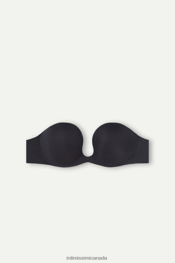 Underwear CA Intimissimi Women Monica Ultralight Microfibre Bandeau Bra 019-Black DD6R6T734 - Image 6
