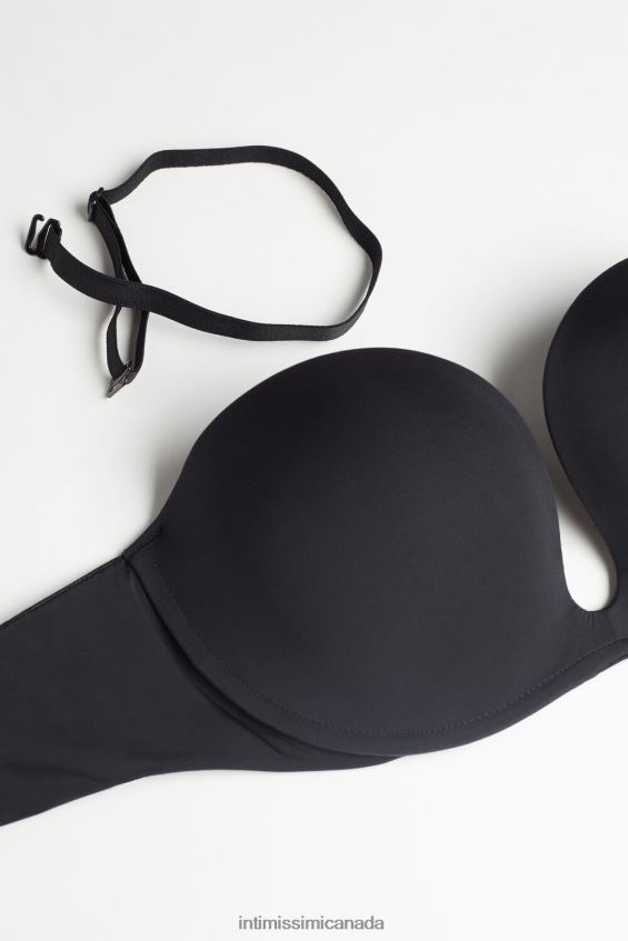Underwear CA Intimissimi Women Monica Ultralight Microfibre Bandeau Bra 019-Black DD6R6T734 - Image 7