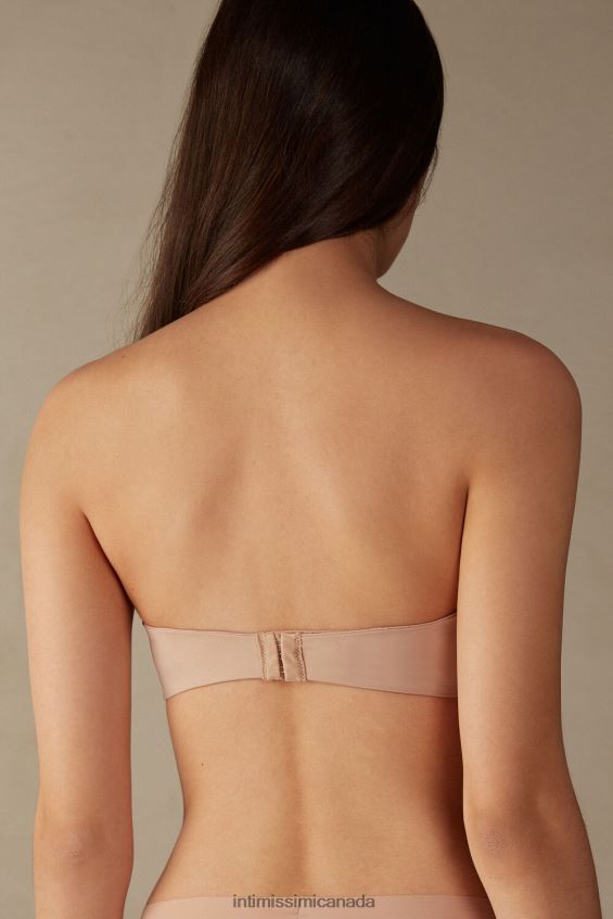Underwear CA Intimissimi Women Monica Ultralight Microfibre Bandeau Bra 044-Soft Beige DD6R6T733 - Image 5