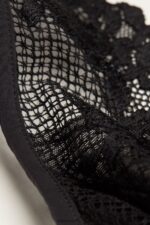 Underwear CA Intimissimi Women Pretty Flowers Lara Triangle Bra 019-Black DD6R6T687 - Image 7