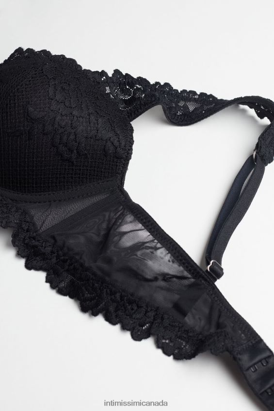 Underwear CA Intimissimi Women Pretty Flowers Sofia Balconette Bra 019-Black DD6R6T685 - Image 7