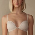 Underwear CA Intimissimi Women Silvia Lace Push-Up Bra 2280-Pink Silk DD6R6T615