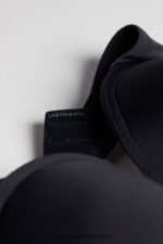 Underwear CA Intimissimi Women Simona Microfibre Super Push-Up Bra 019-Black DD6R6T817 - Image 7