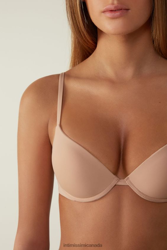 Underwear CA Intimissimi Women Simona Microfibre Super Push-Up Bra 044-Soft Beige DD6R6T816 - Image 3