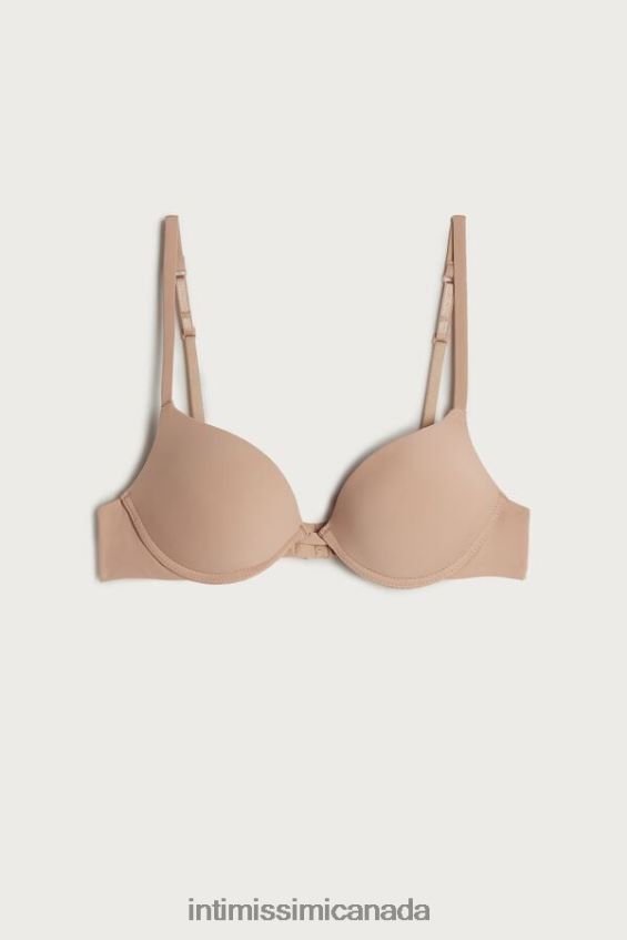 Underwear CA Intimissimi Women Simona Microfibre Super Push-Up Bra 044-Soft Beige DD6R6T816 - Image 5