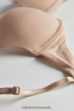 Underwear CA Intimissimi Women Simona Microfibre Super Push-Up Bra 044-Soft Beige DD6R6T816 - Image 6