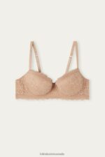 Underwear CA Intimissimi Women Sofia Lace Balconette Bra 044-Soft Beige DD6R6T652 - Image 5