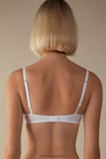 Underwear CA Intimissimi Women Sofia Ultralight Microfibre Balconette Bra 001-White DD6R6T648 - Image 4